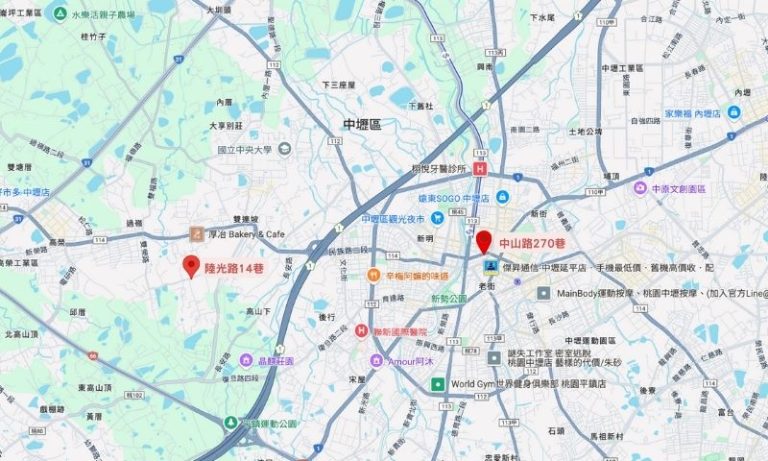 中壢色按集中在哪？在地人私藏的放鬆據點