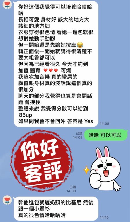 你好 客評