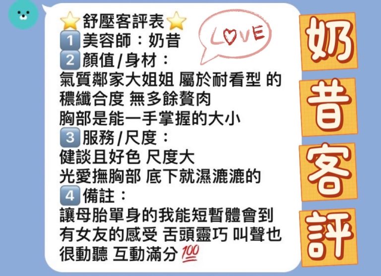 奶昔 客評