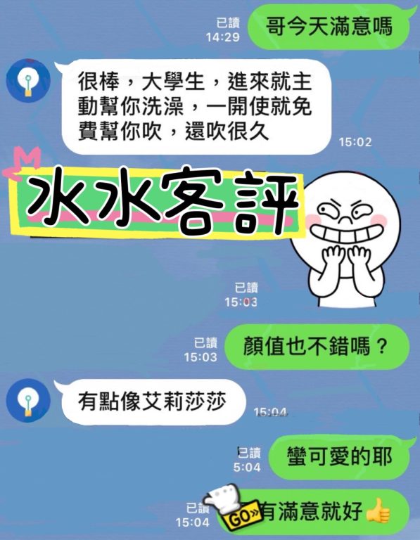 水水 客評