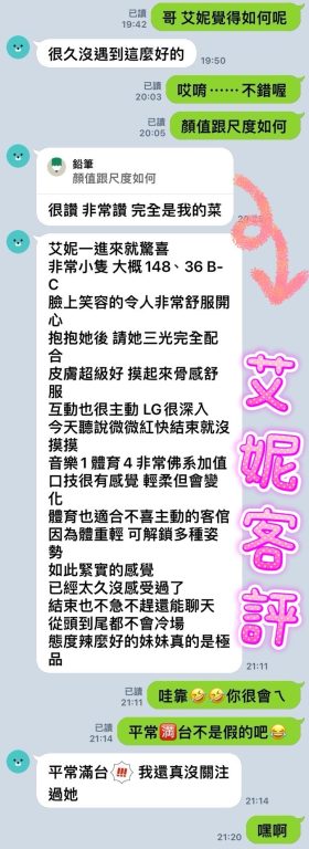 艾妮 客評